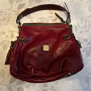 Dooney & Bourke Red Leather Shoulder Bag